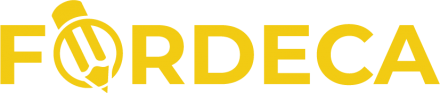 Logo amarillo del grupo pedagogico de investigacion FORDECA